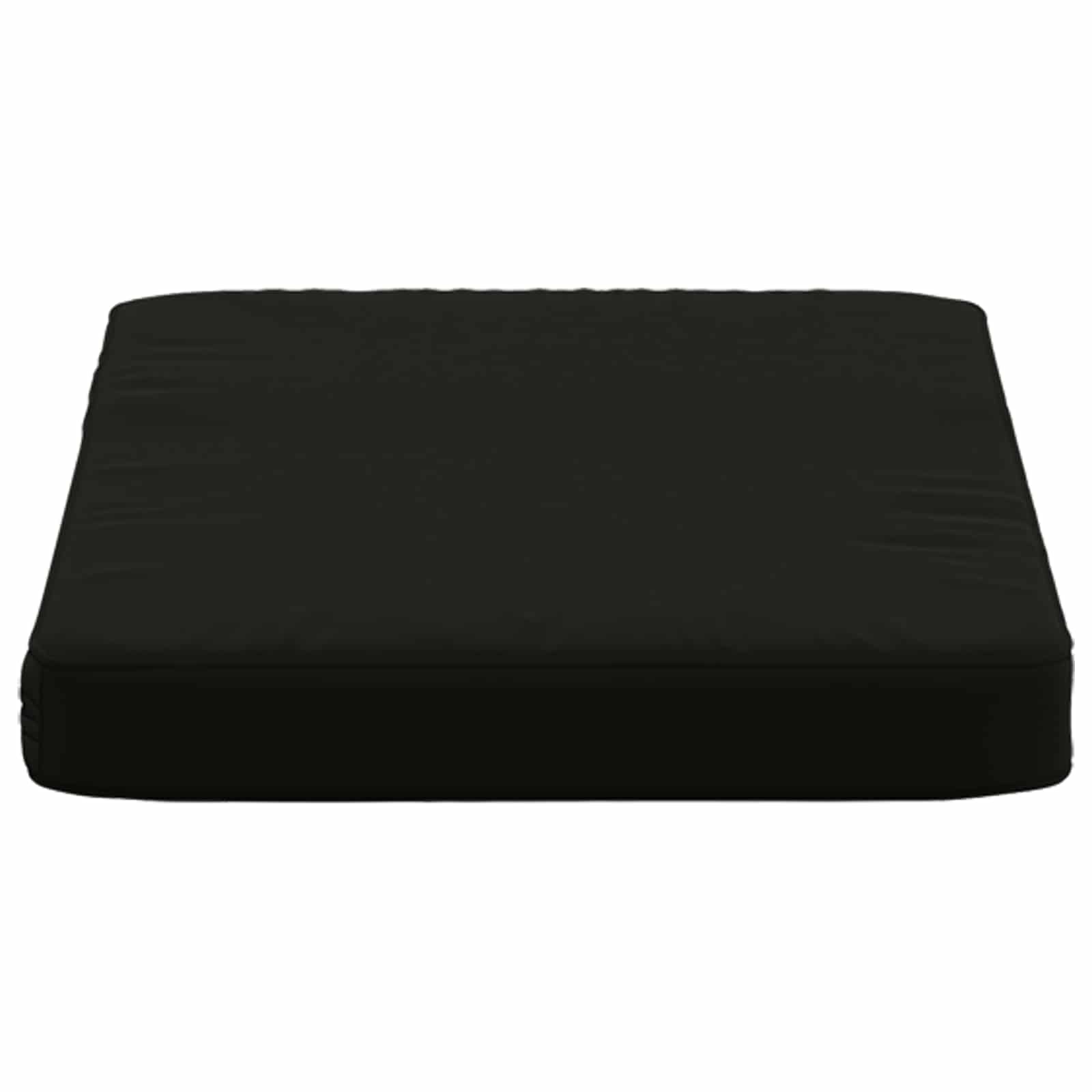 vidaXL Poduszki na ławkę 2-częściowe VUGHT 2 pcs 100% poliester Czarny