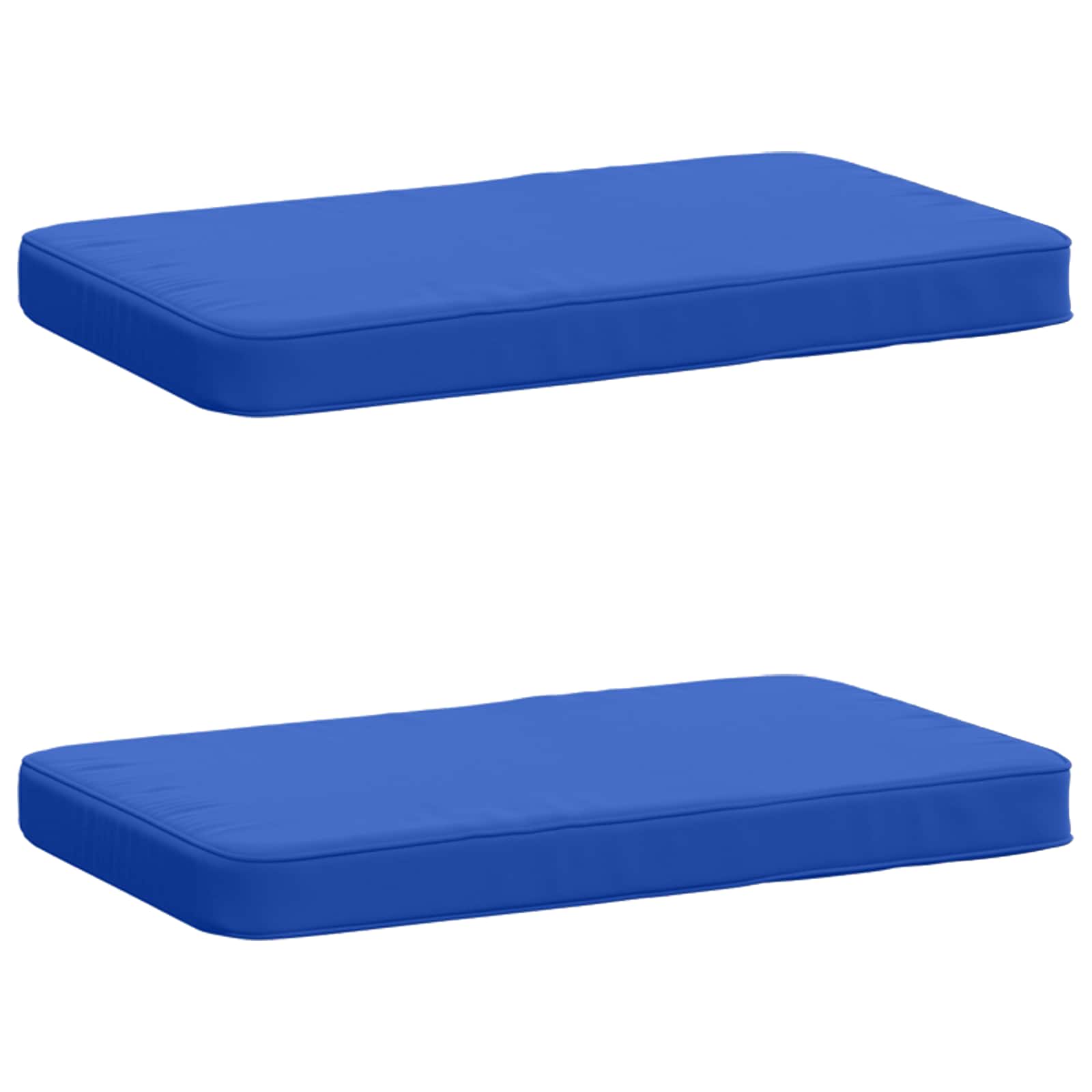 vidaXL Poduszki na ławkę 2-częściowe VUGHT 2 pcs 100% poliester