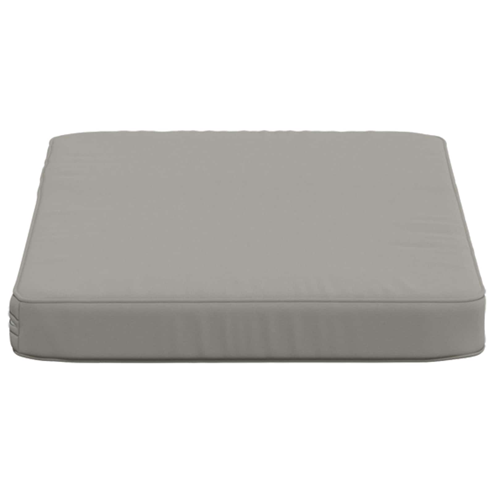 vidaXL Poduszki na ławkę 2-częściowe VUGHT 2 pcs 100% poliester Szary