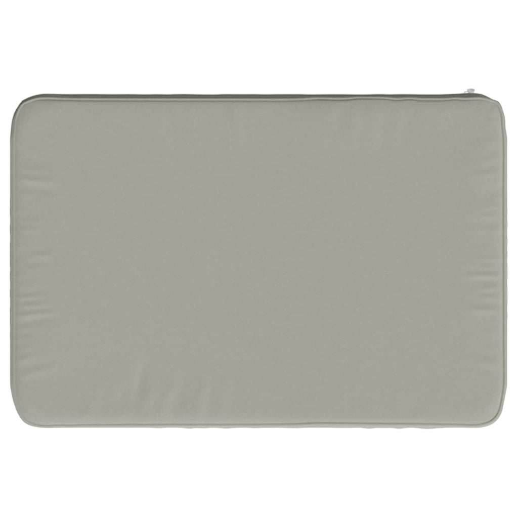 vidaXL Poduszki na ławkę 2-częściowe VUGHT 2 pcs 100% poliester Szary