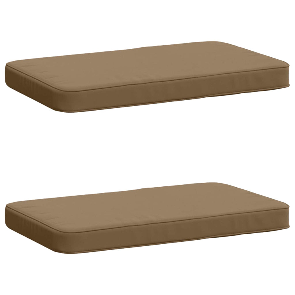 vidaXL Poduszki na ławkę 2-częściowe VUGHT 2 pcs 100% poliester