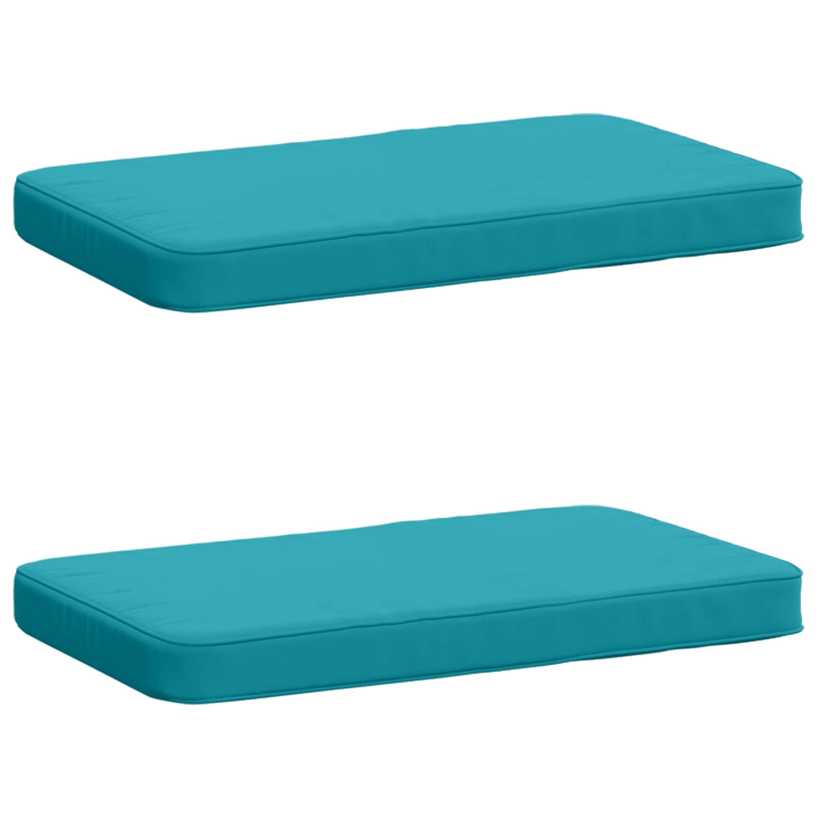 vidaXL Poduszki na ławkę 2-częściowe VUGHT 2 pcs 100% poliester