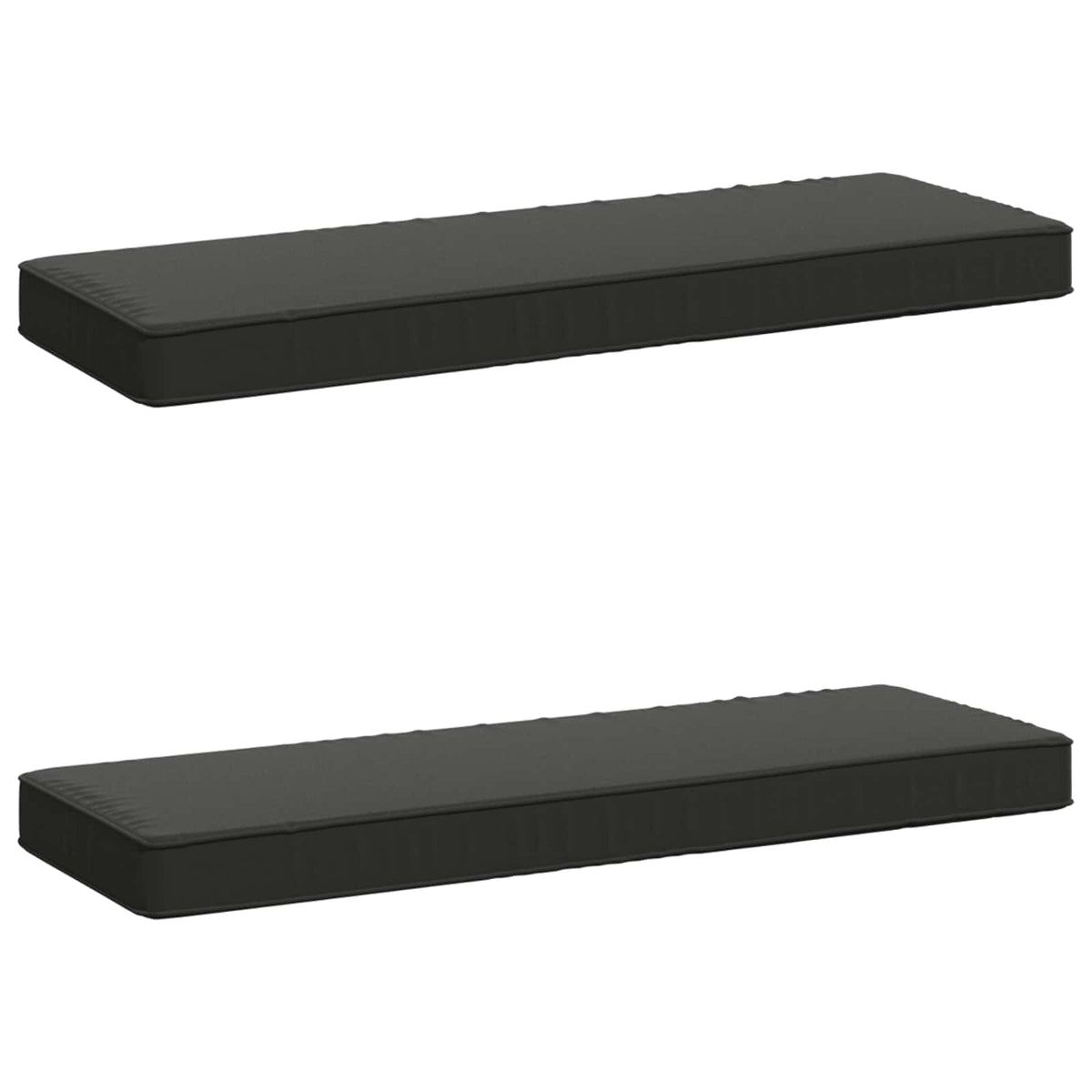 vidaXL Poduszki na ławkę 2-częściowe VUGHT 2 pcs 100% poliester