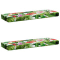 vidaXL Poduszki na ławkę 2-częściowe VUGHT 2 pcs 100% poliester
