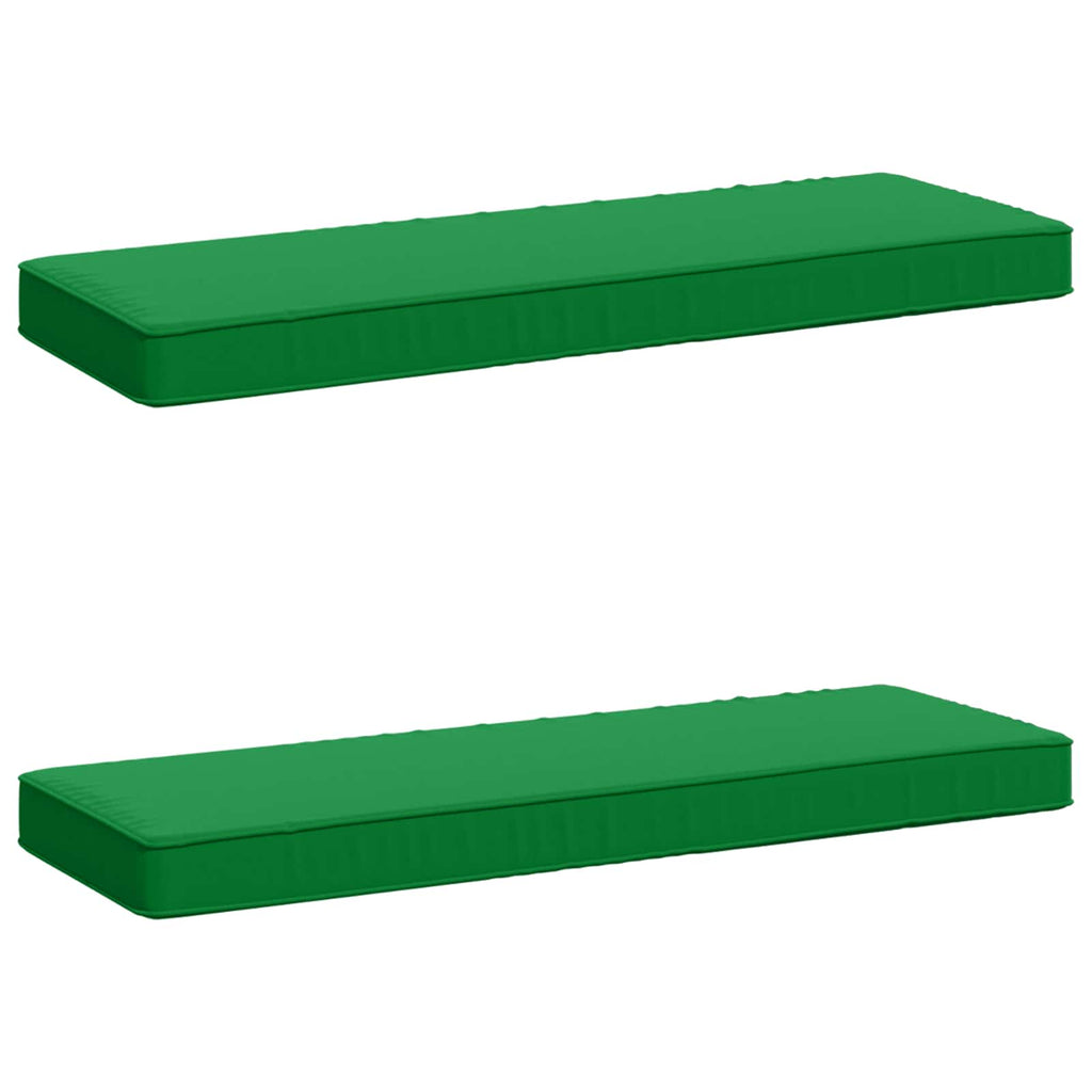 vidaXL Poduszki na ławkę 2-częściowe VUGHT 2 pcs 100% poliester