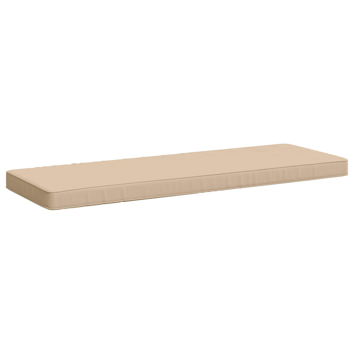 vidaXL Poduszka na ławkę 1-częściowa VUGHT 100% poliester kremowy