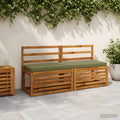 vidaXL Poduszka na ławkę 1-częściowa VUGHT 100% poliester