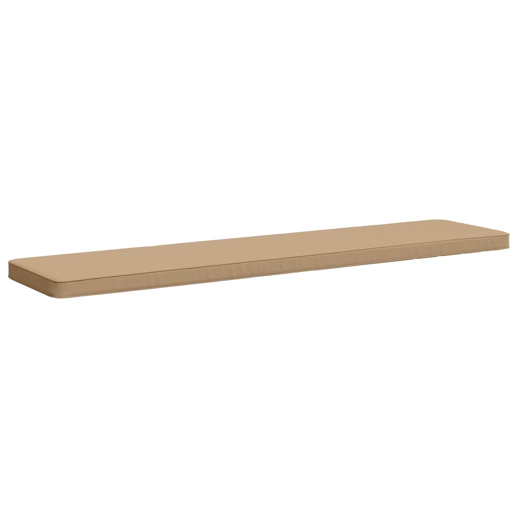 vidaXL Poduszka na ławkę 1-częściowa VUGHT 100% poliester piaskowy