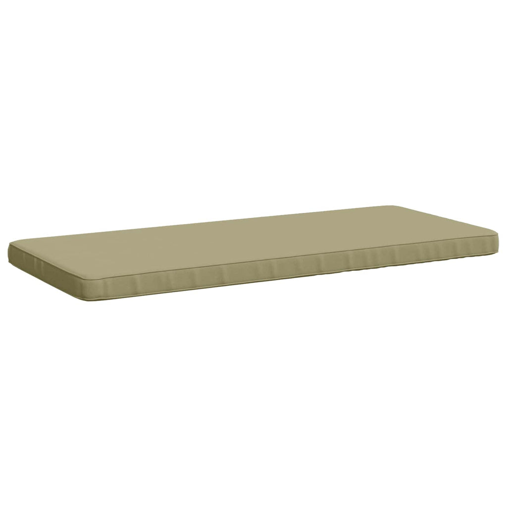 vidaXL Poduszki na ławkę 2-częściowe VUGHT 2 szt. 100% poliester