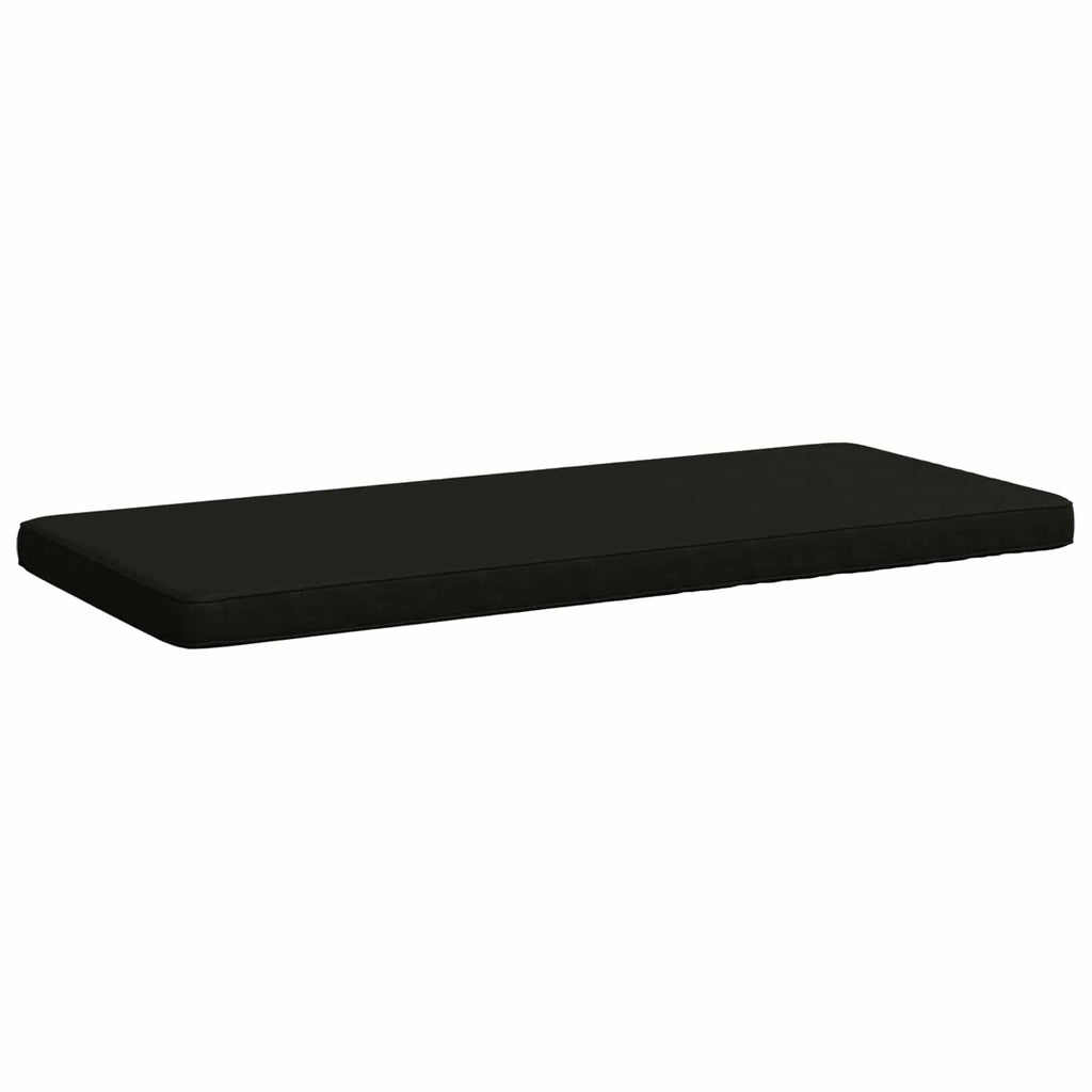 vidaXL Poduszka na ławkę 1-częściowa VUGHT 100% poliester Czarny
