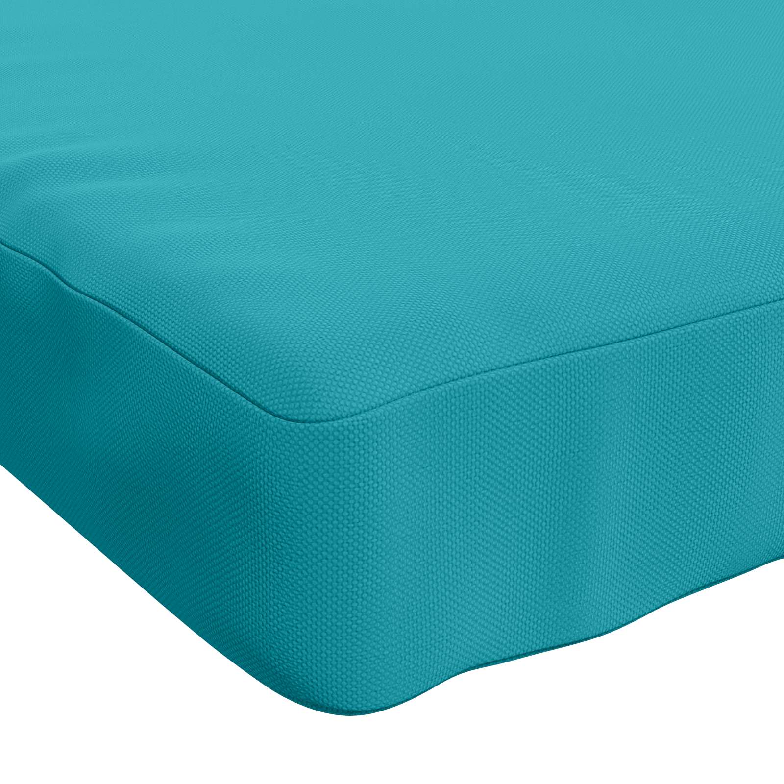 vidaXL Poduszka na ławkę 1-częściowa VUGHT 100% poliester Turkusowy
