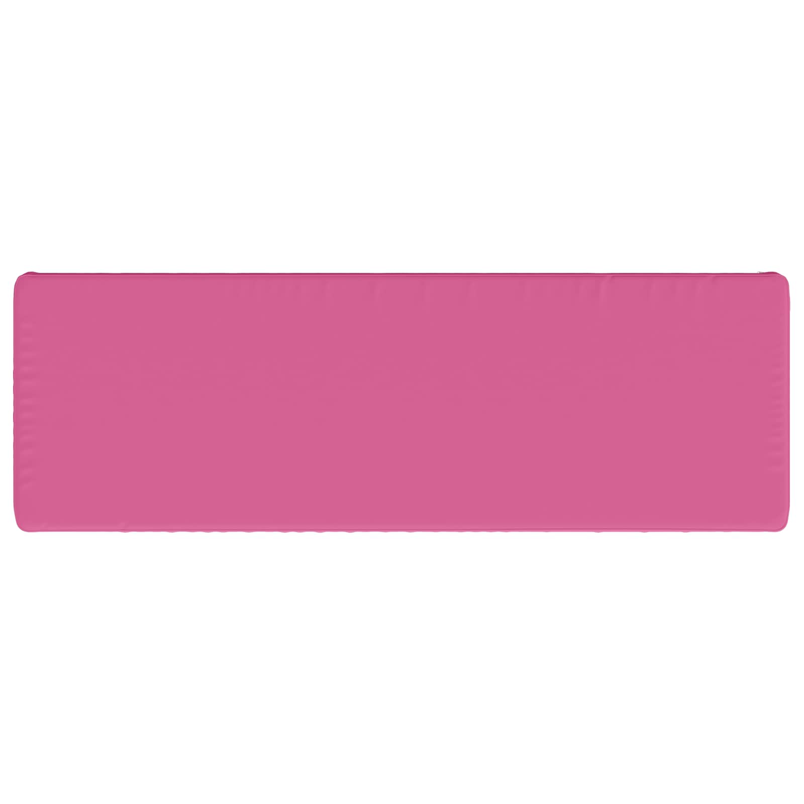 vidaXL Poduszka na ławkę 1-częściowa VUGHT 100% poliester różowy