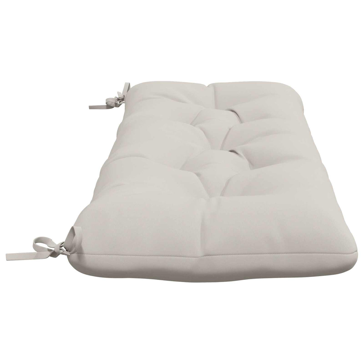 vidaXL Poduszka na ławkę VIANEN 100% poliester Biały 100 x 40 x 12 cm