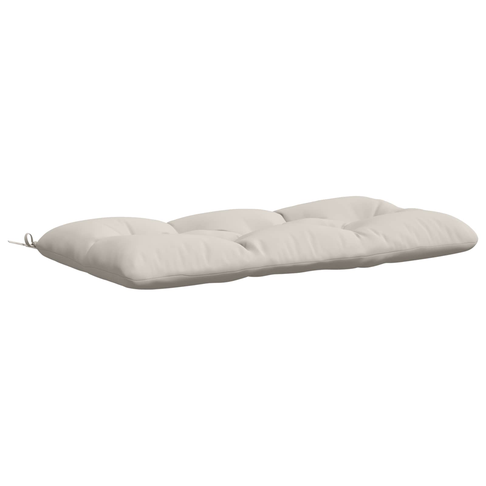 vidaXL Poduszka na ławkę VIANEN 100% poliester Biały 100 x 60 x 12 cm