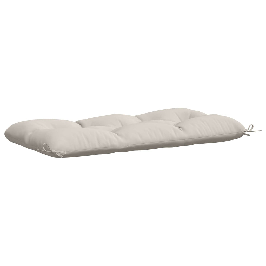 vidaXL Poduszka na ławkę VIANEN 100% poliester Biały 100 x 60 x 12 cm