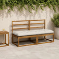 vidaXL Poduszka na ławkę VIANEN 100% poliester Biały 180 x 60 x 12 cm