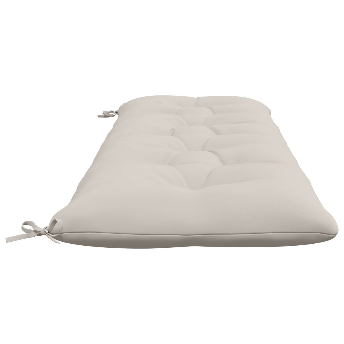 vidaXL Poduszka na ławkę VIANEN 100% poliester Biały 180 x 60 x 12 cm