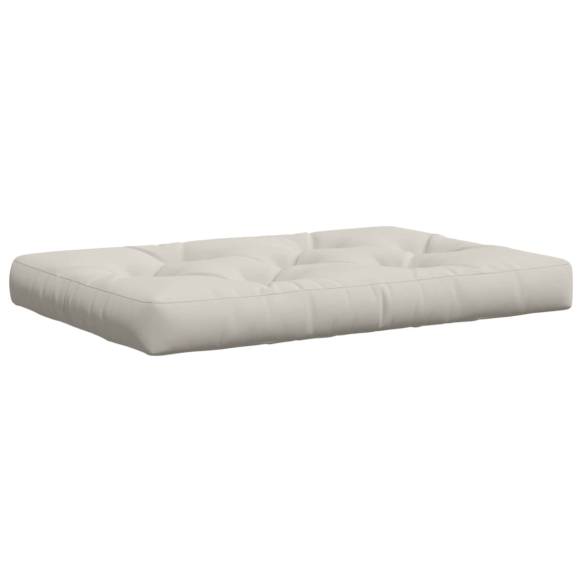 vidaXL Poduszka na Paletę VIANEN 100% poliester Biały 120 x 80 x 12 cm