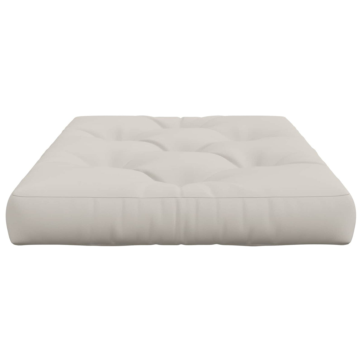 vidaXL Poduszka na Paletę VIANEN 100% poliester Biały 120 x 80 x 12 cm