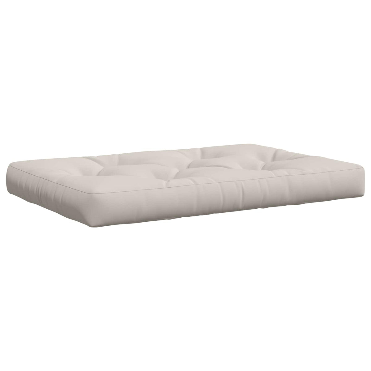 vidaXL Poduszka na Paletę VIANEN 100% poliester Biały 120 x 60 x 12 cm