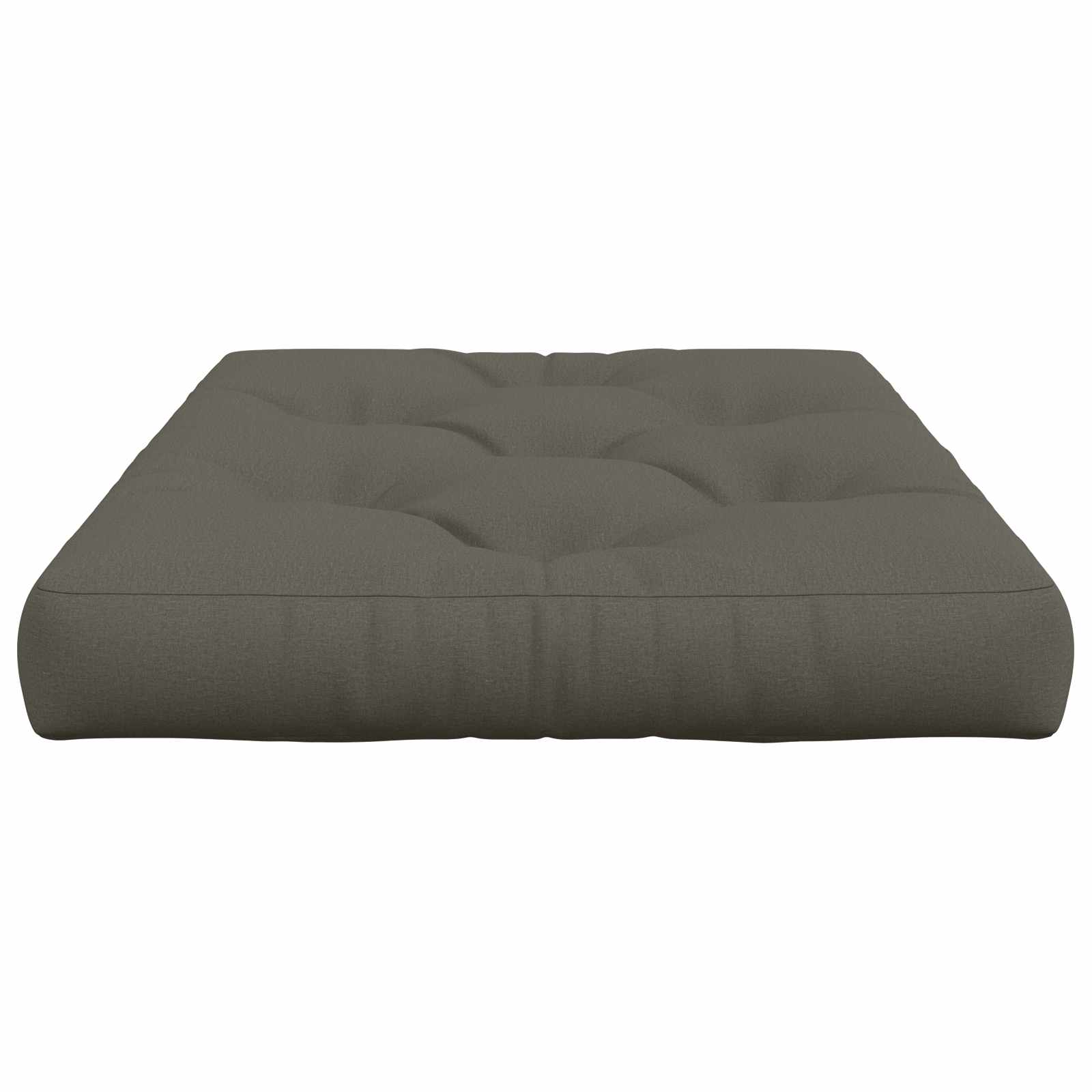 vidaXL Poduszka na Paletę VIANEN 100% poliester Szary 120 x 60 x 12 cm