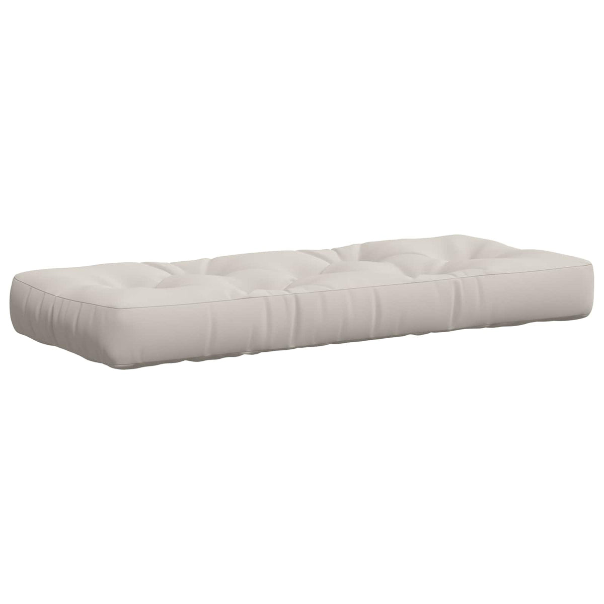 vidaXL Poduszka na Paletę VIANEN 100% poliester Biały 120 x 50 x 12 cm