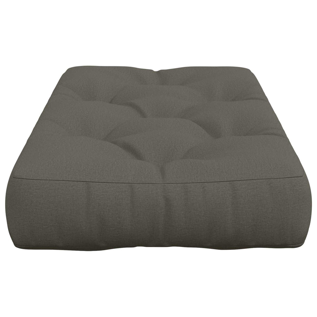 vidaXL Poduszka na Paletę VIANEN 100% poliester Szary 120 x 40 x 12 cm