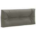 vidaXL Poduszka na paletę VIANEN 100% poliester Szary 120 x 50 x 12 cm