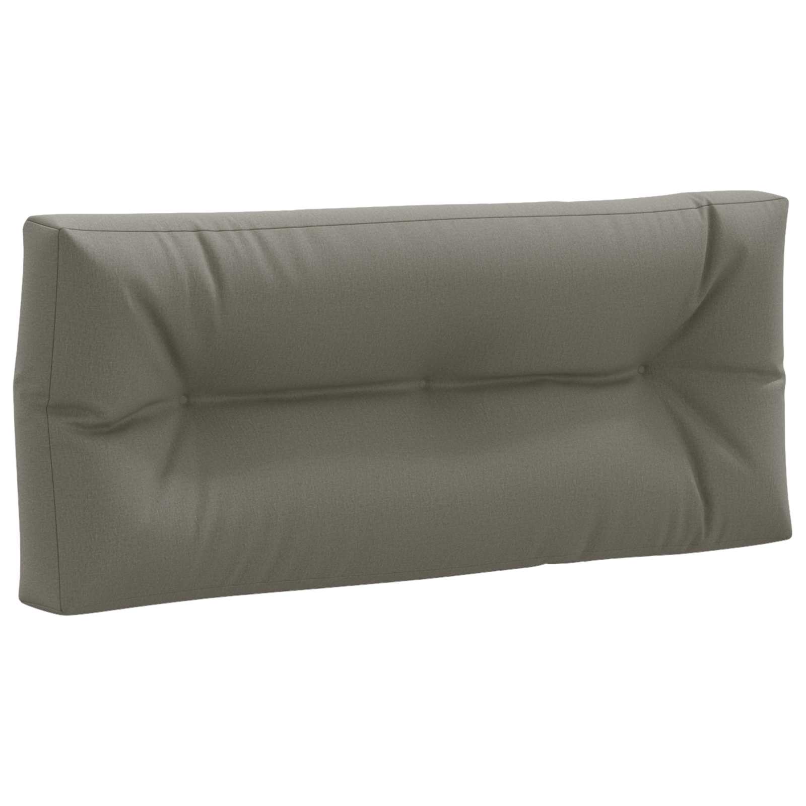 vidaXL Poduszka na paletę VIANEN 100% poliester Szary 120 x 50 x 12 cm