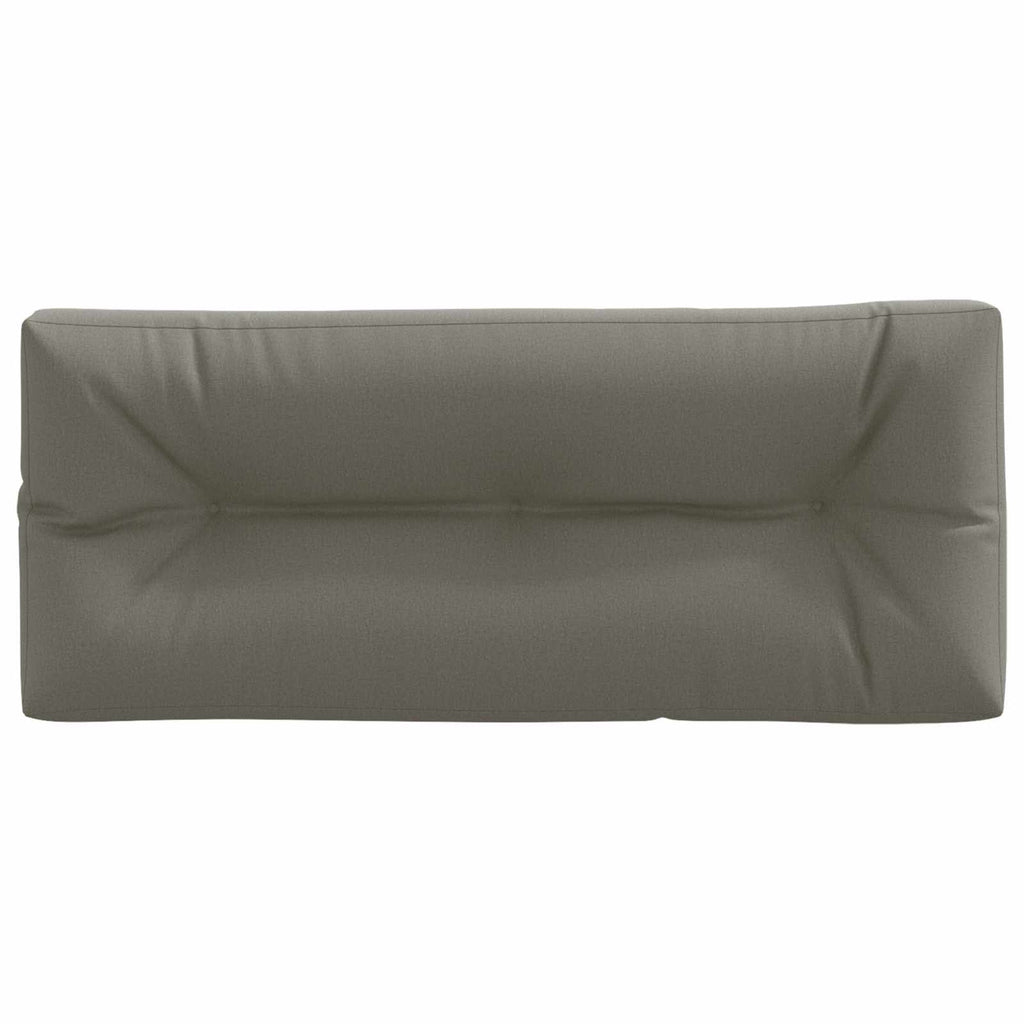 vidaXL Poduszka na paletę VIANEN 100% poliester Szary 120 x 50 x 12 cm