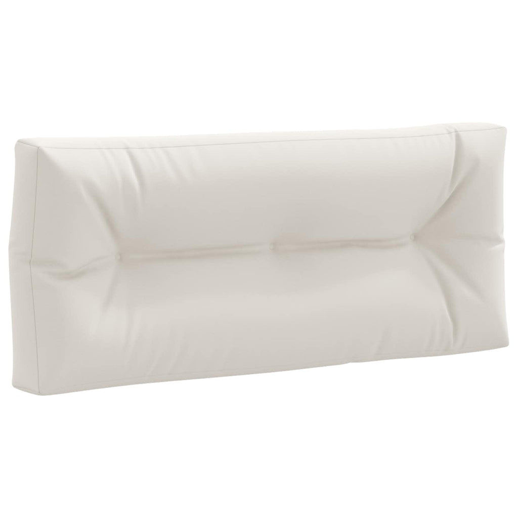 vidaXL Poduszka na paletę VIANEN 100% poliester Biały 120 x 60 x 12 cm