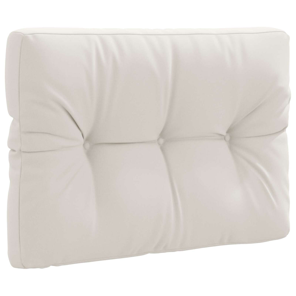 vidaXL Poduszka na paletę VIANEN 100% poliester Biały 70 x 40 x 12 cm