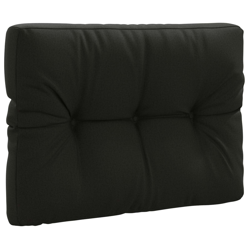 vidaXL Poduszka na paletę VIANEN 100% poliester Czarny 70 x 40 x 12 cm