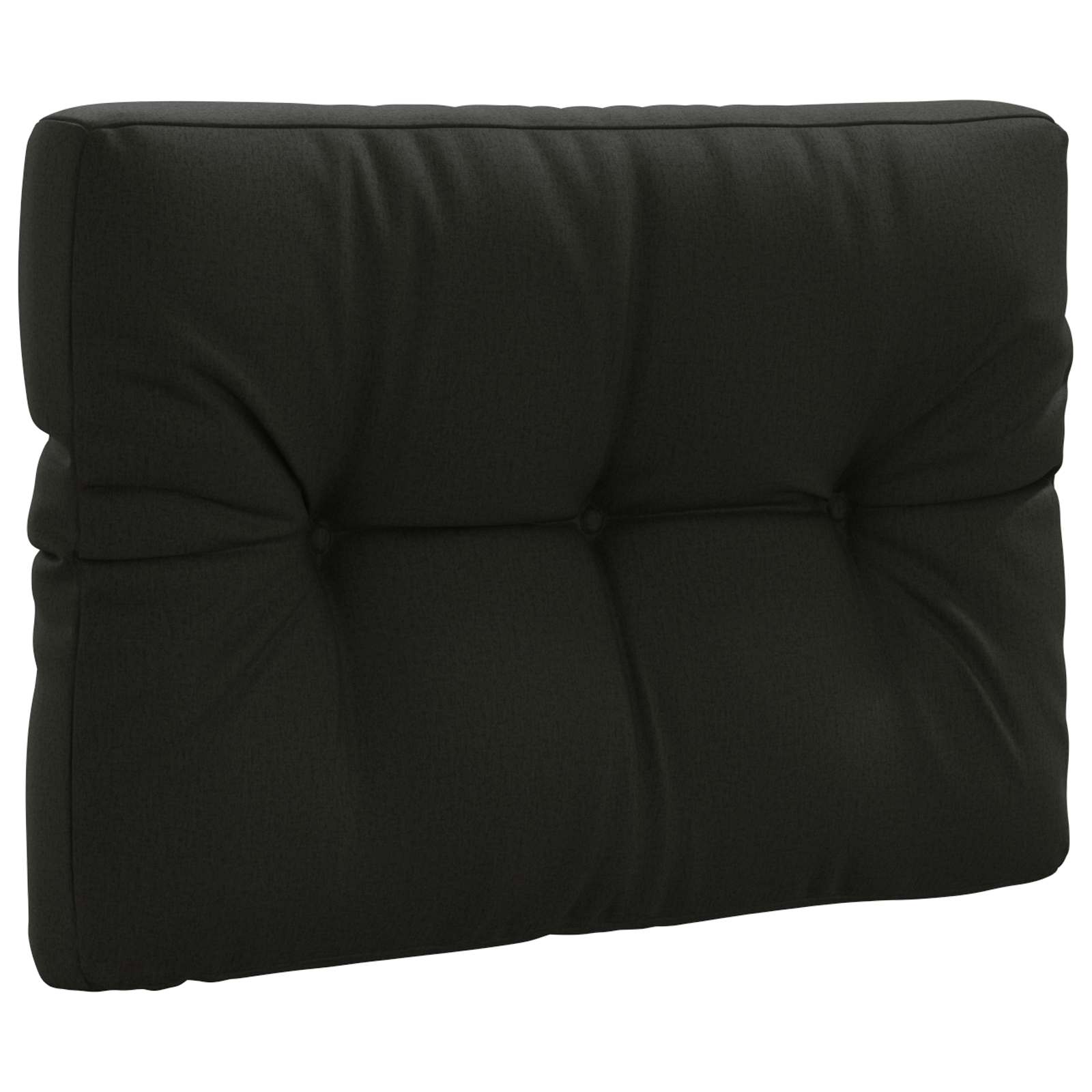 vidaXL Poduszka na paletę VIANEN 100% poliester Czarny 70 x 40 x 12 cm