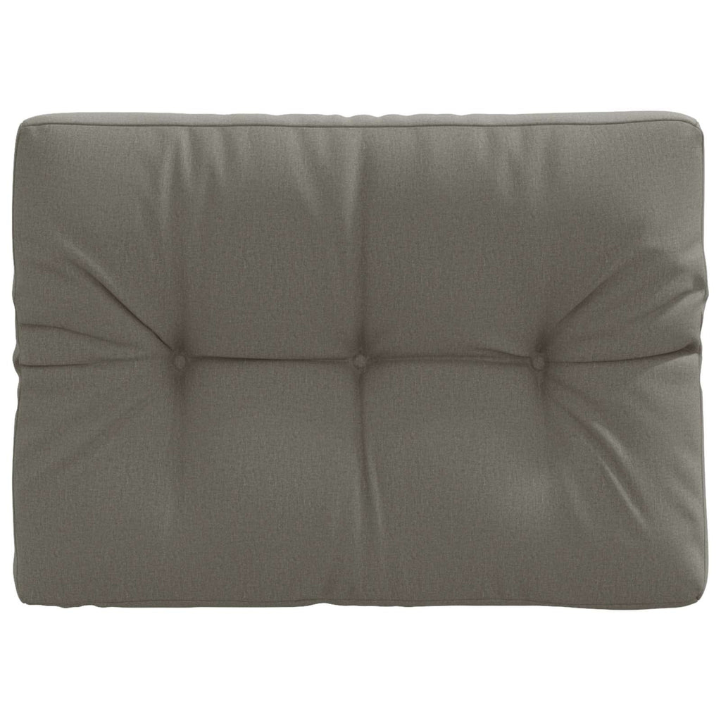 vidaXL Poduszka na paletę VIANEN 100% poliester Szary 70 x 50 x 12 cm