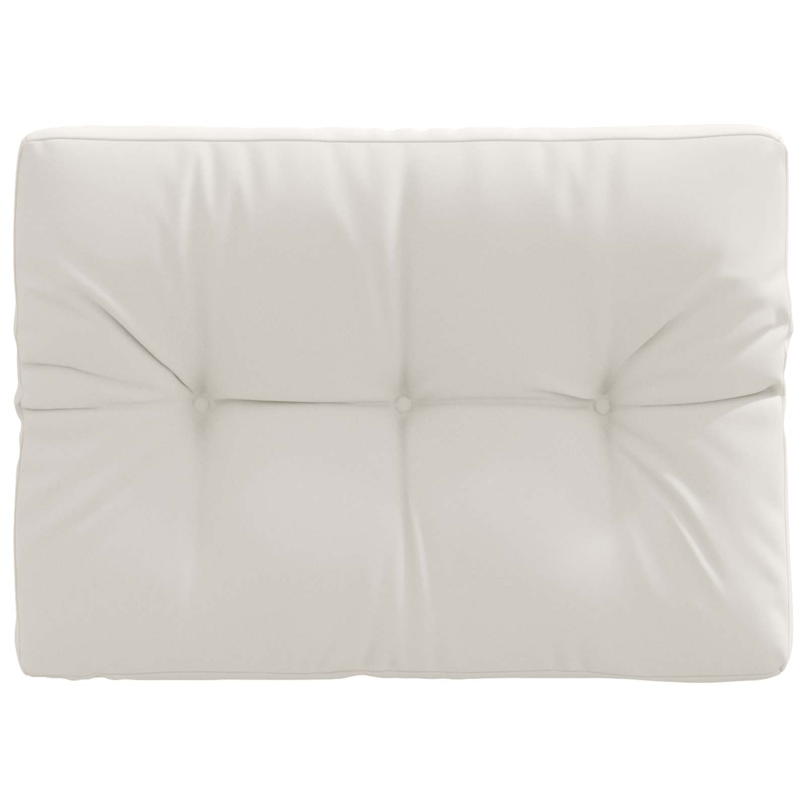 vidaXL Poduszka na paletę VIANEN 100% poliester Biały 70 x 60 x 12 cm