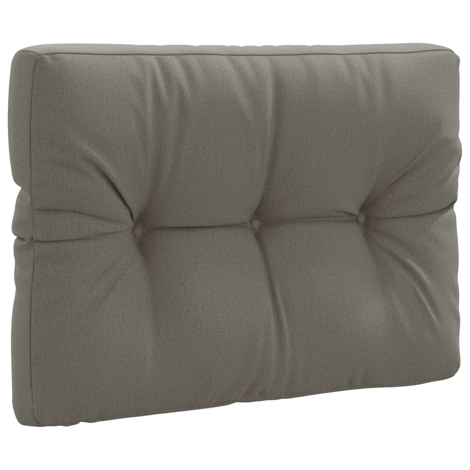 vidaXL Poduszka na paletę VIANEN 100% poliester Szary 70 x 60 x 12 cm