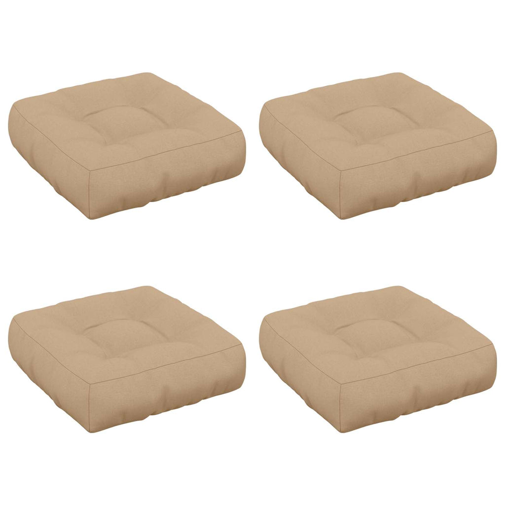 vidaXL Poduszki siedzące 4-częściowe VIANEN 4 pcs 100% poliester