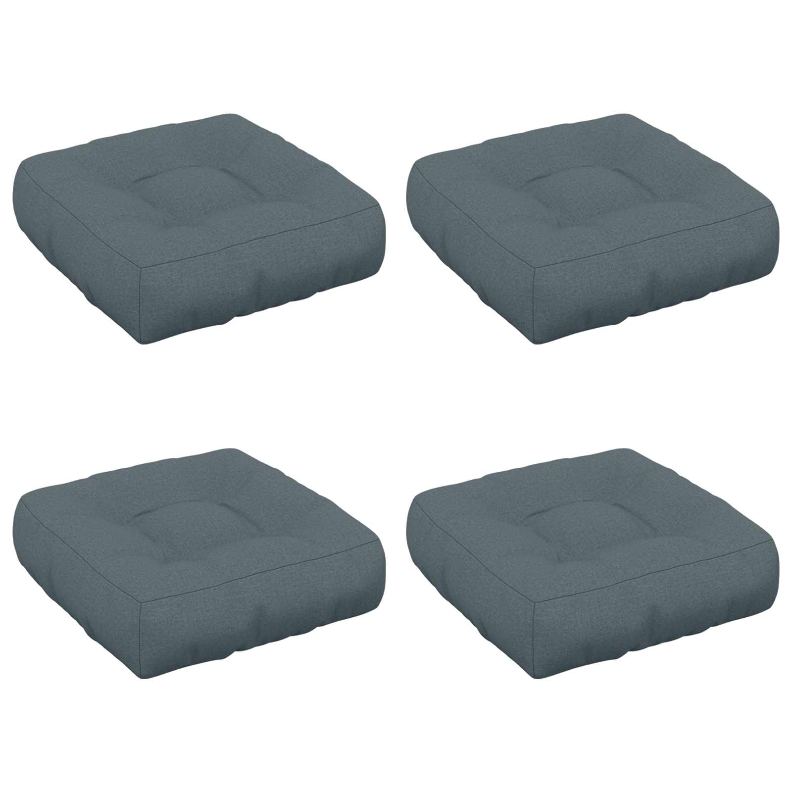 vidaXL Poduszki siedzące 4-częściowe VIANEN 4 pcs 100% poliester