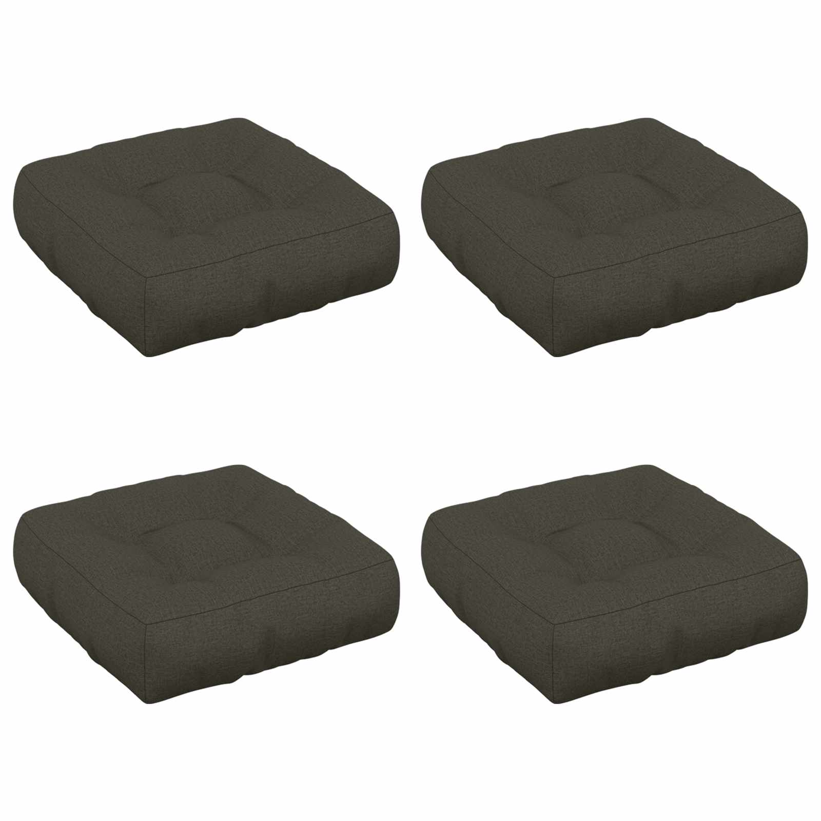 vidaXL Poduszki siedzące 4-częściowe VIANEN 4 pcs 100% poliester