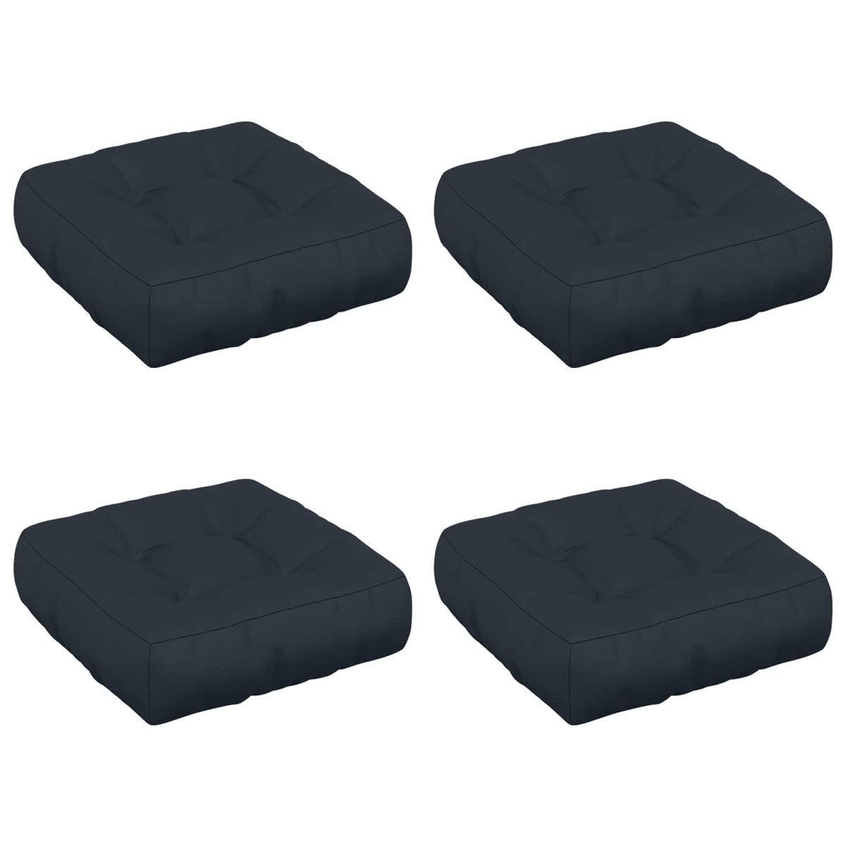 vidaXL Poduszki siedzące 4-częściowe VIANEN 4 pcs 100% poliester