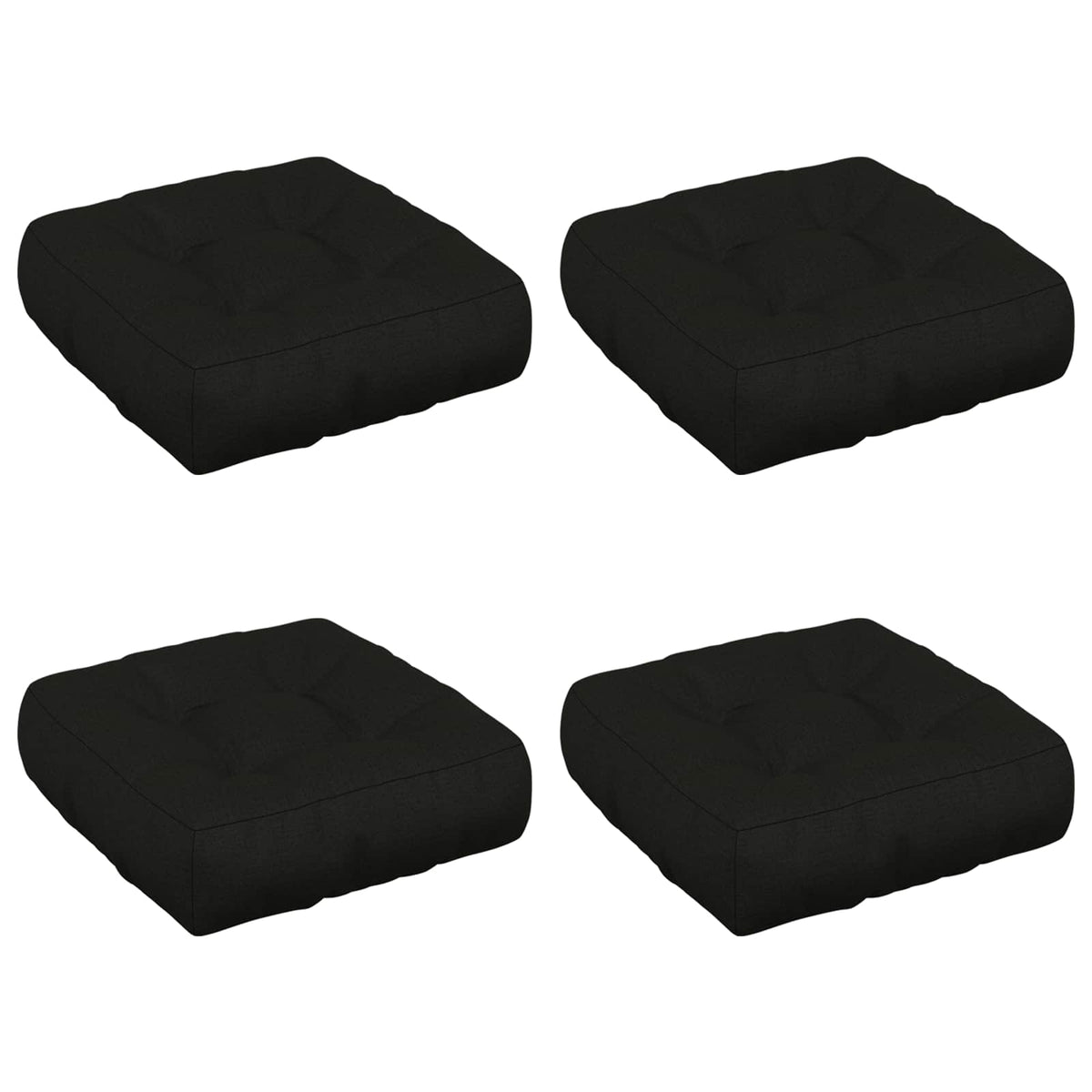 vidaXL Poduszki siedzące 4-częściowe VIANEN 4 pcs 100% poliester