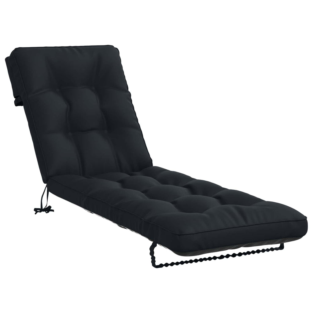 vidaXL Poduszka na leżak VIANEN 100% poliester Ciemnoniebieski
