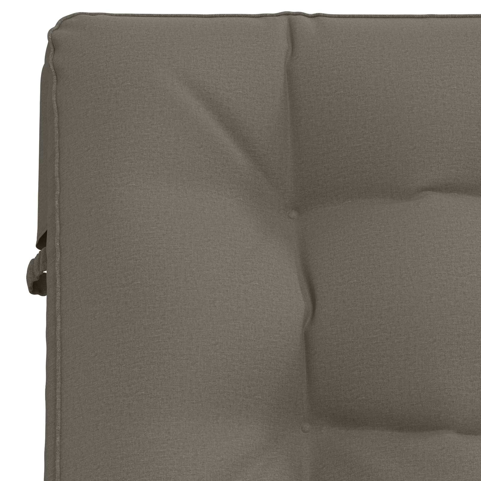 vidaXL Poduszka na leżak VIANEN 100% poliester Szary 200 x 90 x 8 cm