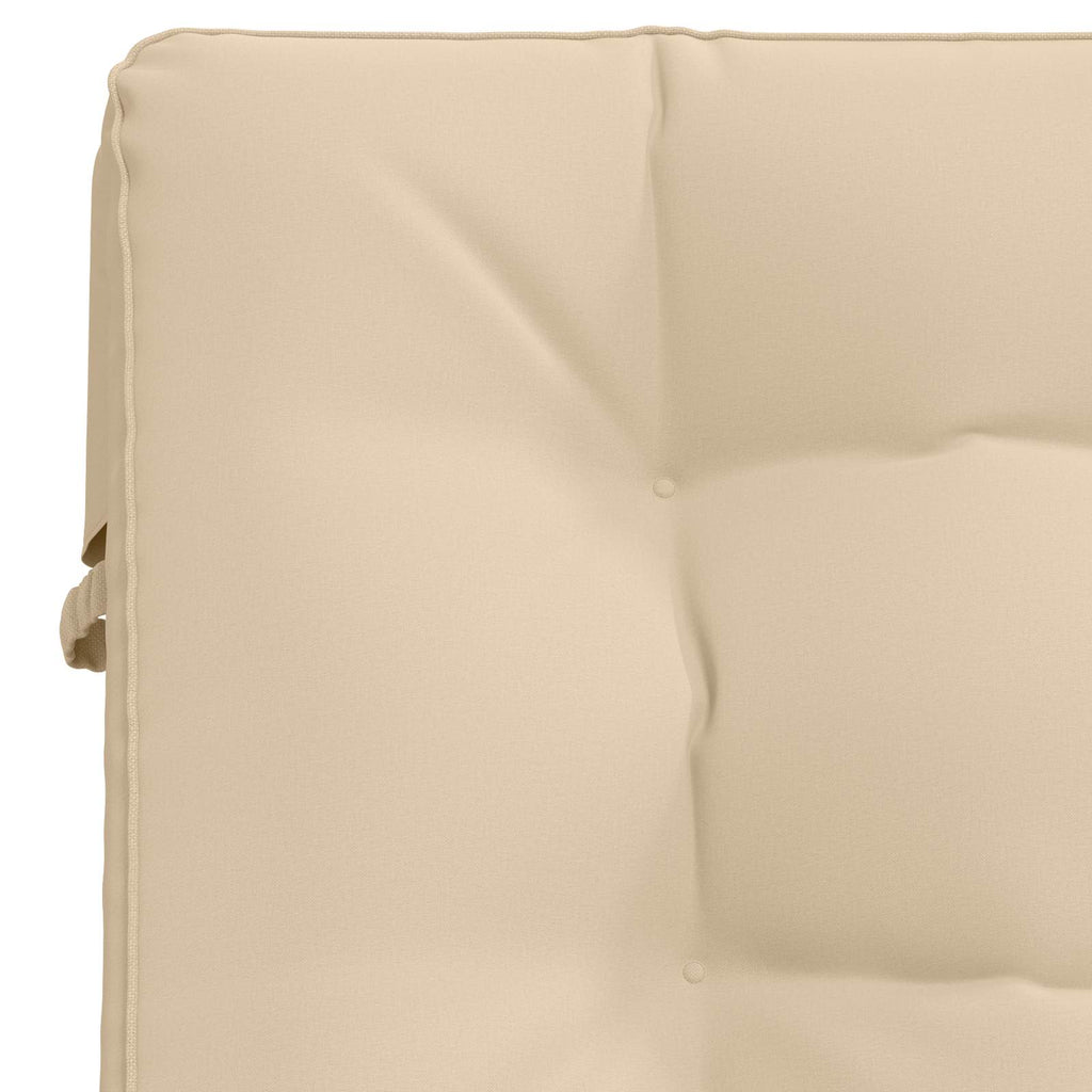 vidaXL Poduszka na leżak VIANEN 100% poliester kremowy 200 x 90 x 8 cm