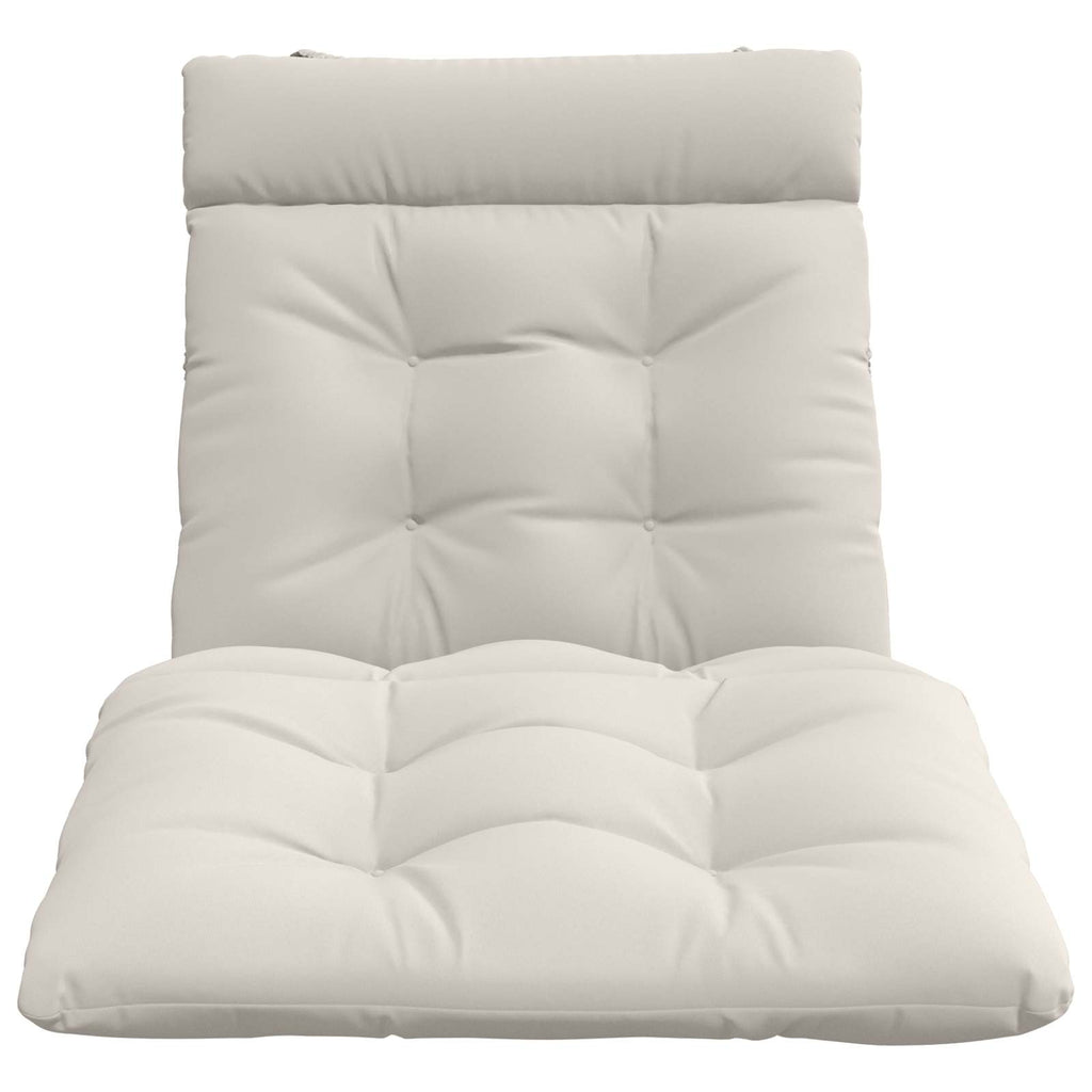 vidaXL Poduszka na leżak VIANEN 100% poliester Biały 200 x 80 x 8 cm