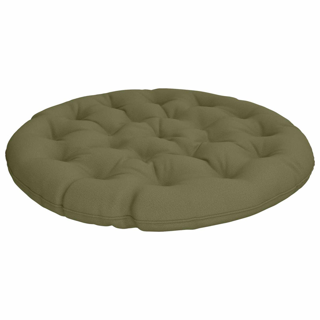 vidaXL Poduszka do fotela Papasan VIANEN 100% poliester Ø 130 x 12 cm