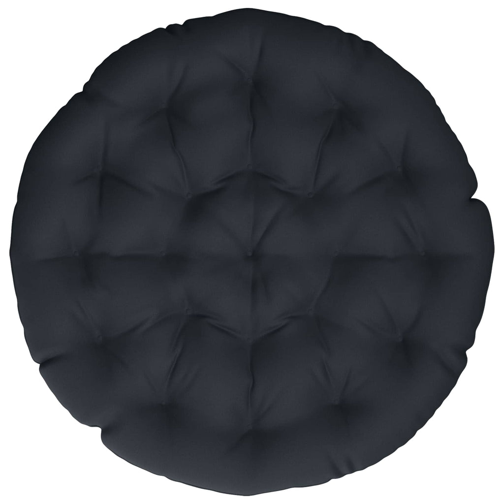 vidaXL Poduszka do fotela Papasan VIANEN 100% poliester Ø 130 x 12 cm