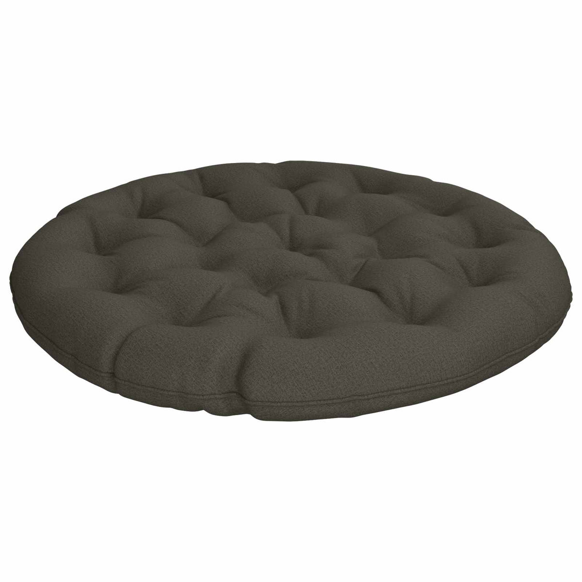 vidaXL Poduszka do fotela Papasan VIANEN 100% poliester antracytowy