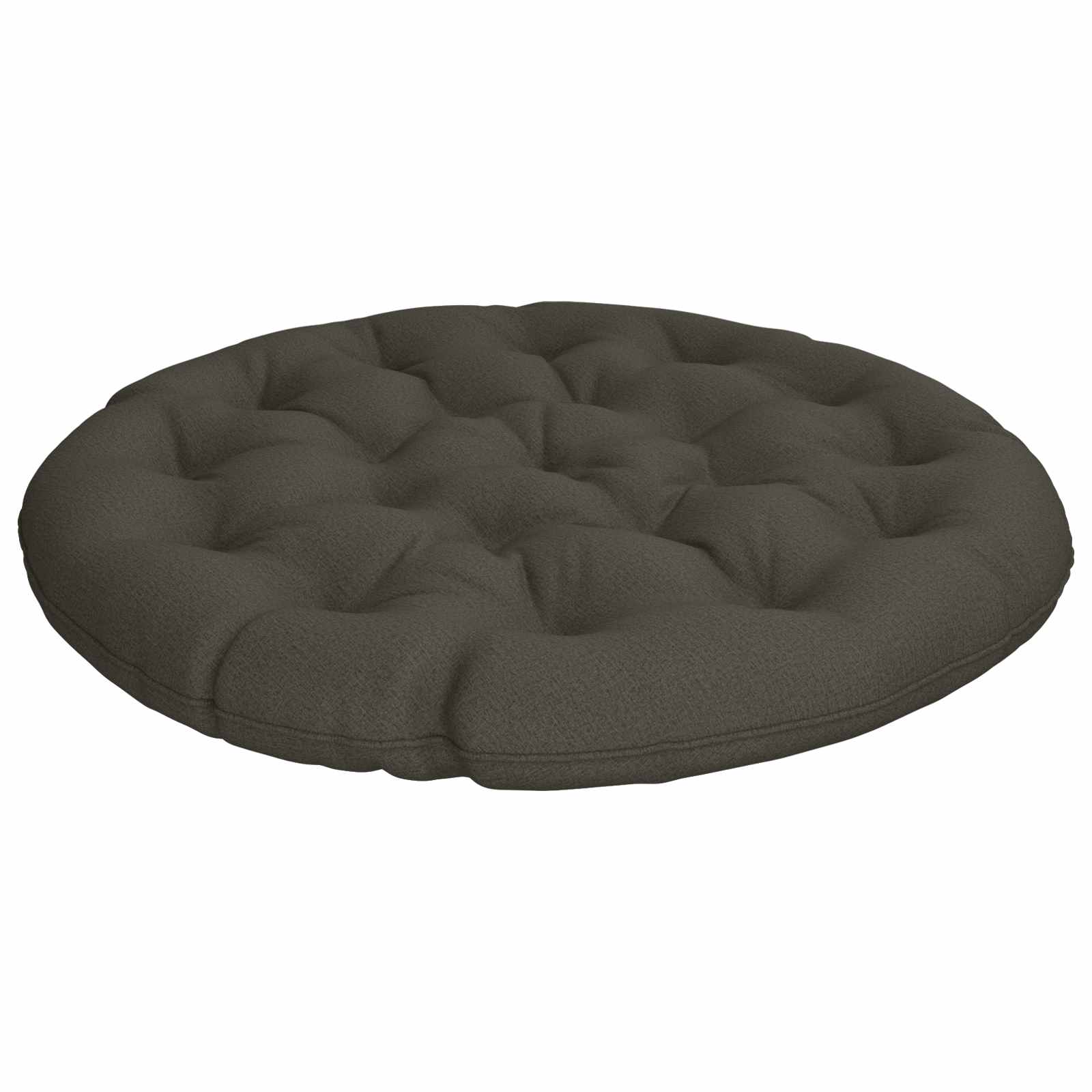 vidaXL Poduszka do fotela Papasan VIANEN 100% poliester antracytowy